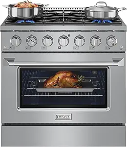 36 gas range oven 