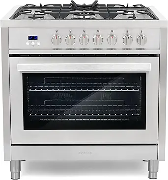 36 gas range oven 