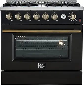 36 gas range oven 