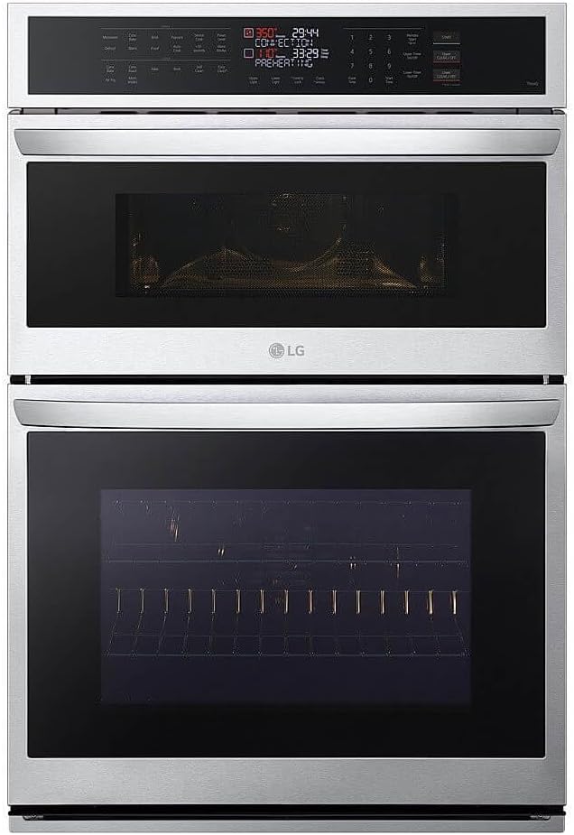 double oven electric range