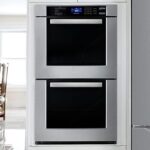 double oven electric range
