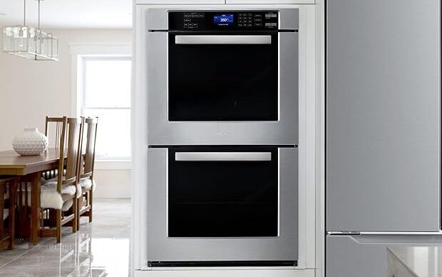 double oven electric range