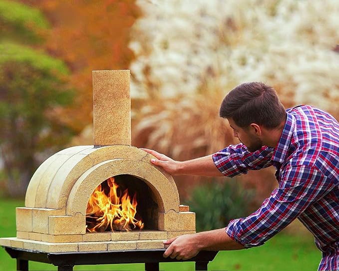 wood burning oven