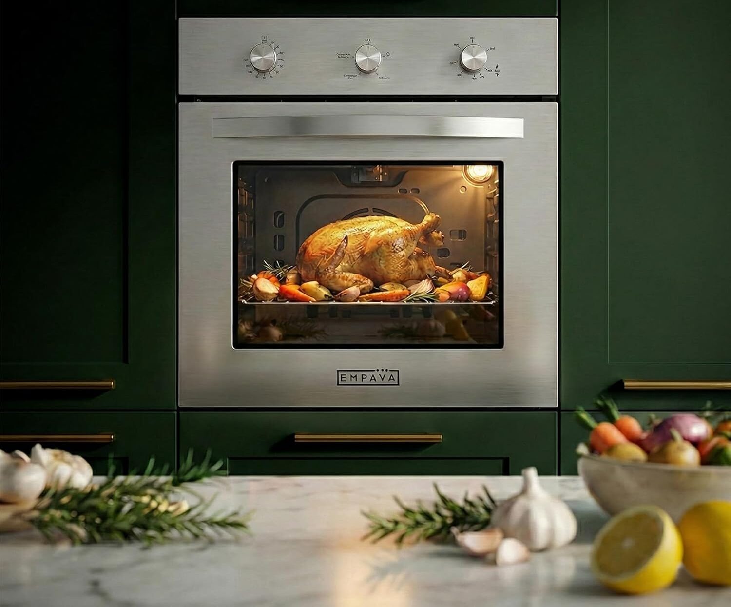 fitted gas oven