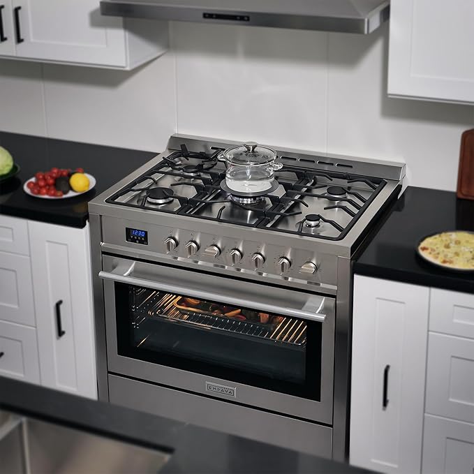 ​36 gas range oven