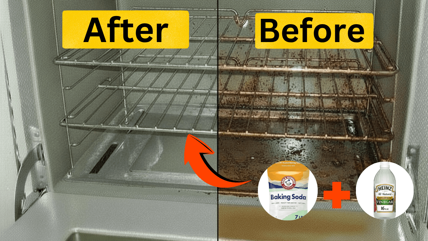 how to clean oven naturally